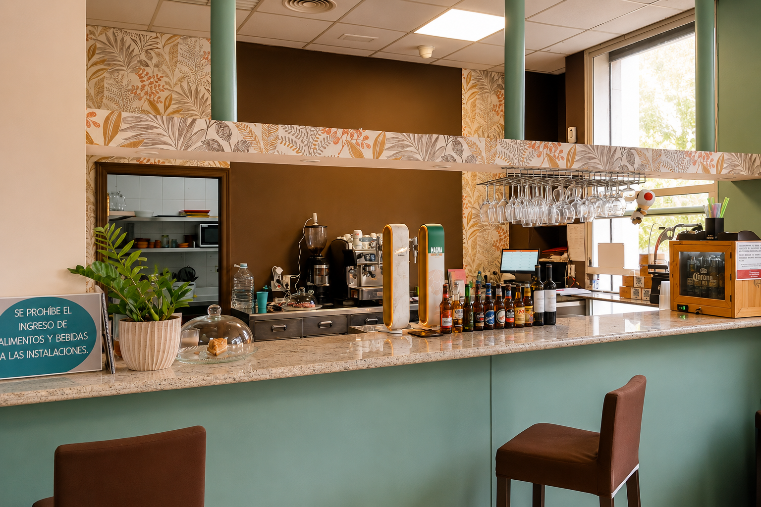 Salón del restaurante Vivalia